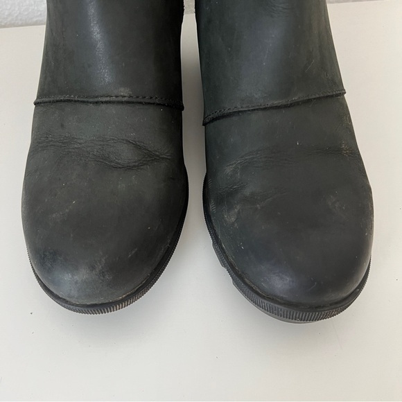 Sorel Joan of Arctic Chelsea II Wedge Leather Winter Boot Bootie 7 - Picture 3 of 11